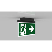 RP-Technik - Sicherheitsleuchte LED-Rettungszeichenleuchte AGD009ML-AZ ZB + ML, anthrazit