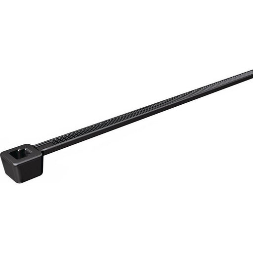HellermannTyton - Kabelbinder T18R-N66-BK 2,5x100 schwarz − 100 Stück