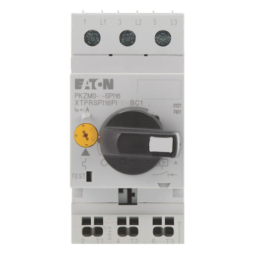 Eaton - Leistungsschalter für Motorschutz Motorschutzschalter PKZM01,6SPI16/AKGVP2 3-polig,Ir=1-1.6A