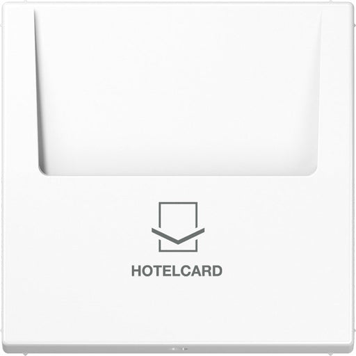 Jung - Abdeckung/Bedienelement für Installationsschalterprogramme Hotelcard-Schalter aws LS 590 CARD WW ohne Taster-Einsatz