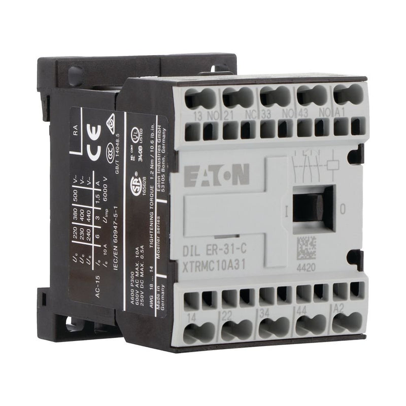 Eaton - Hilfsschütz, Relais Hilfsschütz DILER-31-G-C(24VDC) DC 3S1Ö
