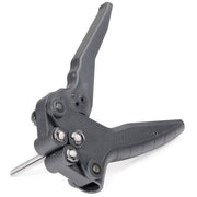 HellermannTyton - Befestigungsschelle für Kabel/Rohre Dreidornzange 3.7-MET/BBP2747D-BK