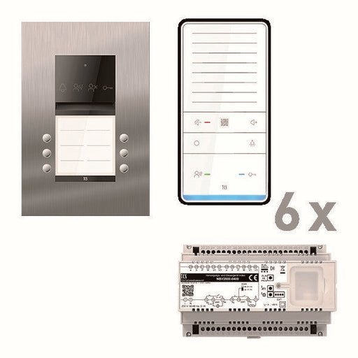 TCS Tür Control - Türsprech-Set audio:pack ASU600206 PAUF062/006 ISW6031 6WE UP