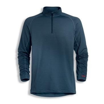 Uvex - T-Shirt Halfzip Shirt 7455 9816515 nachtblau 4XL