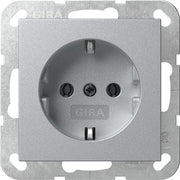 Gira - Steckdose o.Kr. 446626 Alu
