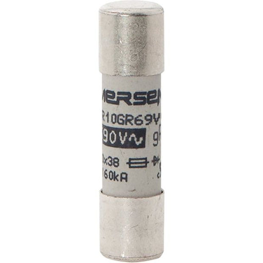 Mersen - Zylindrische Sicherung Sicherungseinsatz zyl. HL FR10GR69V25 10x38 gR 25A/690V − 10 Stück