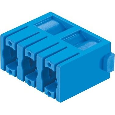 Harting - Kontakteinsatz für Rechtecksteckverbinder Pneumatik Modul 09140033501 für 3 Kontakte