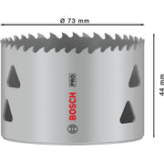 Bosch - Lochsäge PRO Multi Material 2608901525 Lochsäge 73 mm mit