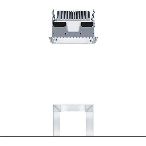 Zumtobel Group - Downlight/Strahler/Flutlicht LED - Einbauleuchte P - INF Q #60818199 4000K