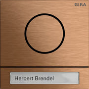Gira - Funktionsmodul für Türkommunikation Türstationsmod. System 106 5565921 Bronze