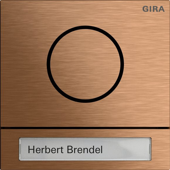 Gira - Funktionsmodul für Türkommunikation Türstationsmod. System 106 5565921 Bronze