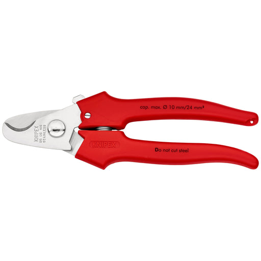 Knipex - Kabelschere 95 05 165 SB poliert, 165mm