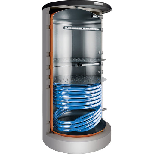 Bosch Thermotechnik - Speicher für Zentralheizung/Wärmepumpe Pufferspeicher BSH1000-6ERZ1B STORA 965L, silber