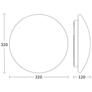 Steinel - Decken-/Wandleuchte LED-Innenleuchte o. Sensor RS PRO P2 WS 3000K 320 x 110 mm