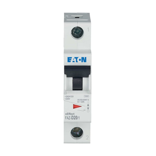 Eaton - Leitungsschutzschalter FAZ-D20/1 D 20A, 1p − 12 Stück