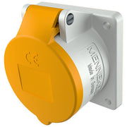 Mennekes - CEE-Anbausteckdose (IEC 60309) Anbaudose TA 1384 16A,5p,4h,110V,IP44