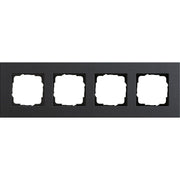 Gira - Abdeckrahmen 4fach 0214226 anthrazit