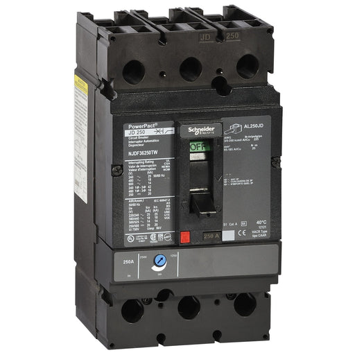 Schneider Electric - Leistungsschalter für Motorschutz PowerPact 250A TM225a NJJF36225TW 3P 65kA