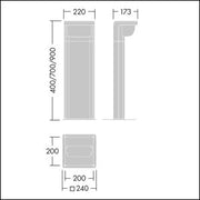 Thorn - Wegeleuchte LED-Poller RAB 1L35- #96631806 3000K
