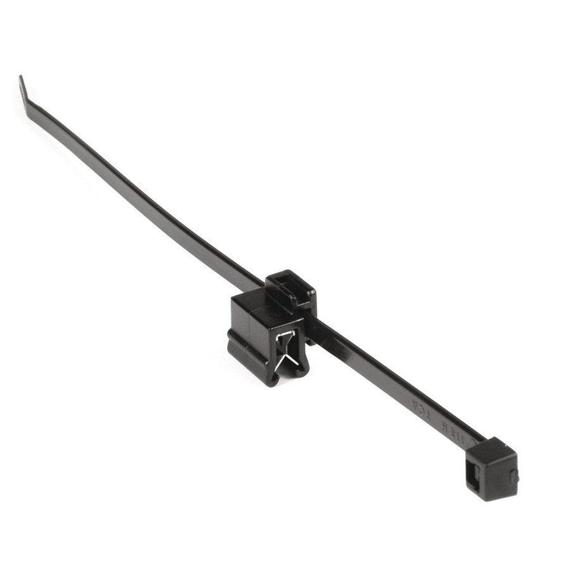 HellermannTyton - Kabelbinder Befestigungsbinder T50ROSEC5B-W schwarz − 500 Stück