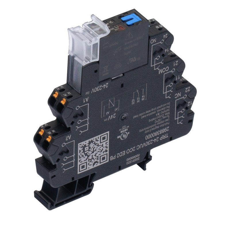 Weidmüller - Schaltrelais Koppelrelais TRP 24-23#2988380000 − 5 Stück
