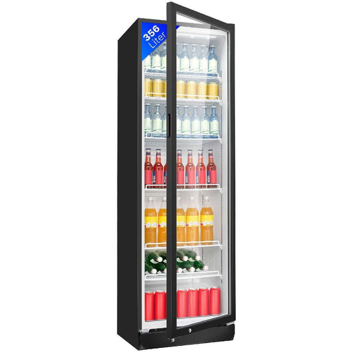 Bomann DA - Kühlschrank Glastürkühlgerät KSG 7351 sw 347L