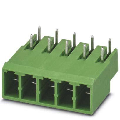 Phoenix Contact - Leiterplattensteckverbinder Leiterplattensteckverbind. PC 4/ 4-GU-7,62 − 50 Stück