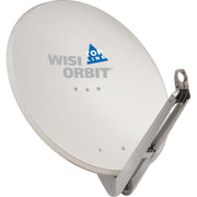 Wisi - Satellitenantenne Offset-Antenne OA85G 85cm, lichtgrau