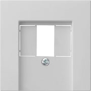 Gira - Einsatz/Abdeckung für Kommunikationstechnik Abdeckung 0276015 TAE/USB grau
