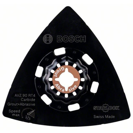 Bosch - Blatt für Oszillierer Schleifteller 2609256F02 AVZ 90 RT4, 90mm