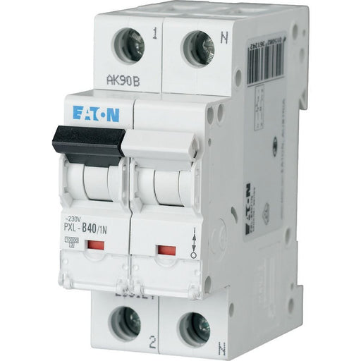 Eaton - Leitungsschutzschalter LS-Schalter m.Beschrift. PXL-D40/1N D 40A, 1p+N