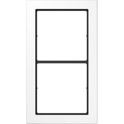 Jung - Abdeckrahmen Rahmen 2-fach aws FD 982 WW waage/senkrecht