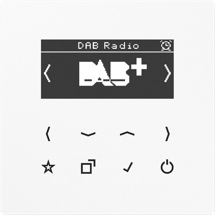 Jung - Radio Smart DAB+ Digitalradio DAB LS WW UKW,DAB