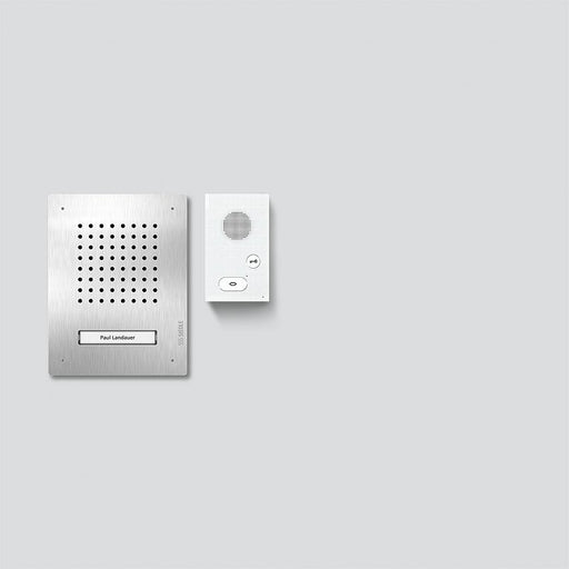 Siedle&Söhne - Türsprech-Set Audio-Set Siedle Classic SET CLAB 850-1 E/W Edelstahl/Weiß