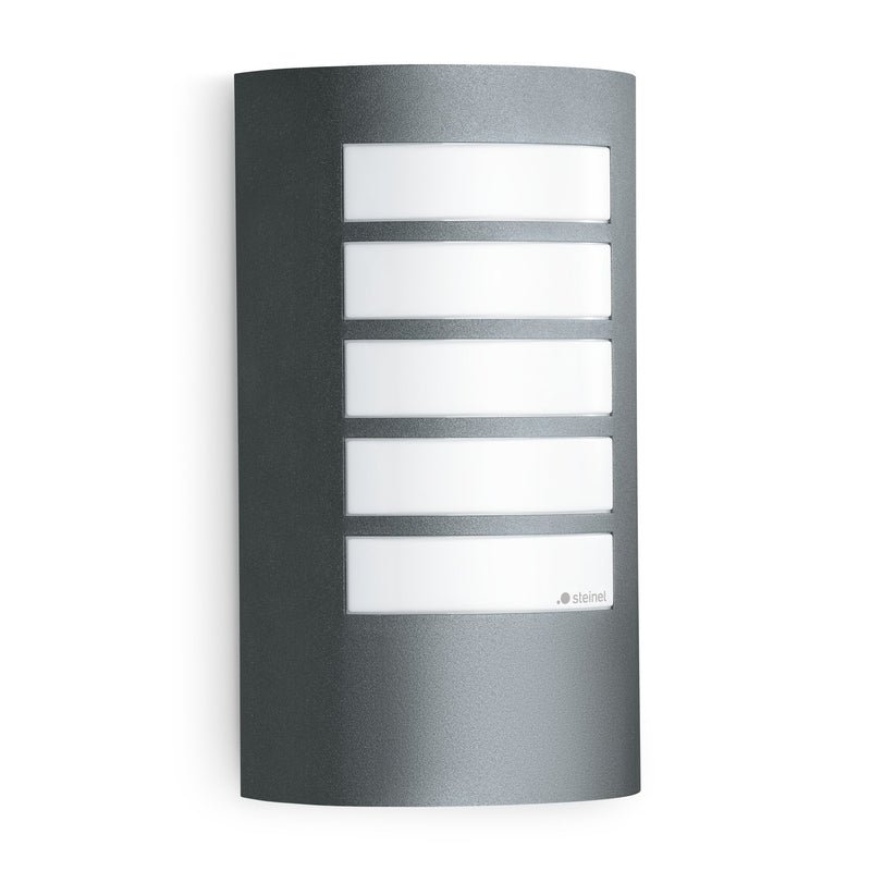 Steinel - Decken-/Wandleuchte Außenleuchte ohne Sensor L 12 anthrazit 108 x 155 x 272 mm