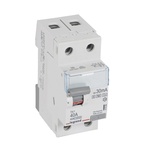 Legrand - Fehlerstrom-Schutzschalter Fehlerstromschutzschalter Legrand 411596 40A,2pol,30mA,230VAC