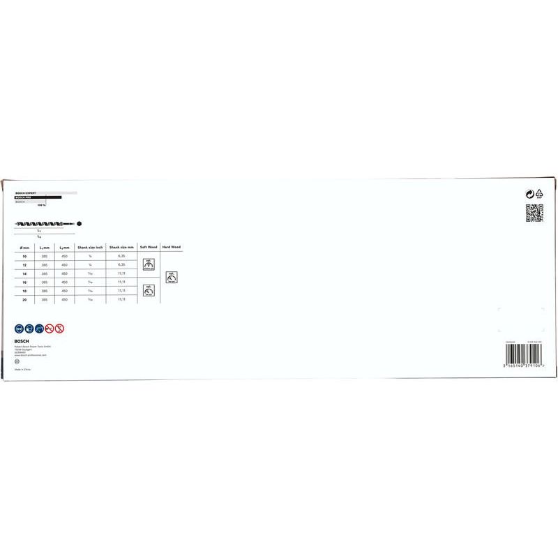 Bosch - Bohrer-Set PRO Wood 2607019323 Holzschlangenbohrer