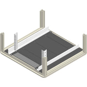 Enoc - Komponente für den Ausbau (Schaltschrank) Bodenblechpaket BPP 86 X1-S 800x600mm