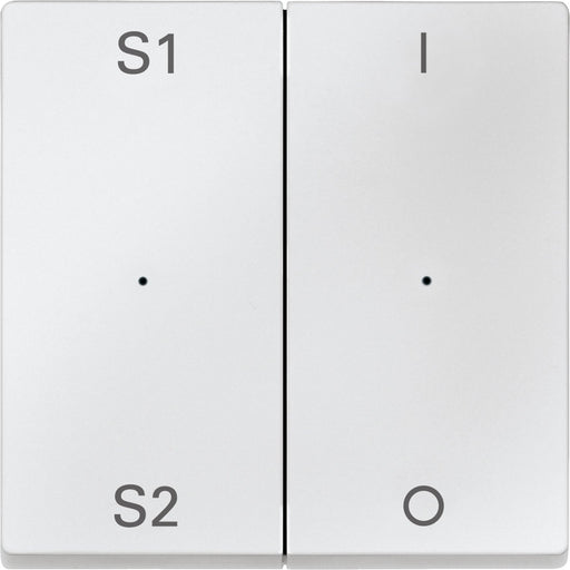 Merten - Abdeckung/Bedienelement für Installationsschalterprogramme Wippe pws MEG5228-0419 2f,(Szene1/2,1/0)
