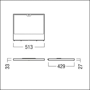 Zumtobel Group - Stehleuchte Leuchtenkopf ARTELEASUP #42189692 930, schwarz