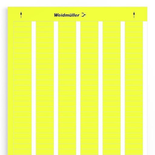 Weidmüller - Kennzeichnungsmaterial Gerätemarkierer LM MT300 27/8 GE 27x8mm − 10 Stück