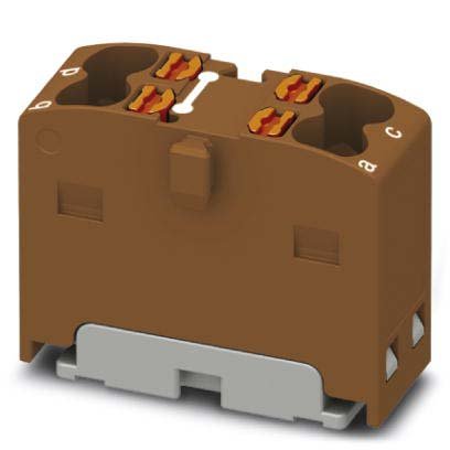 Phoenix Contact - Durchgangs-Reihenklemme Verteilerblock PTFIX 4X1,5 BN − 30 Stück