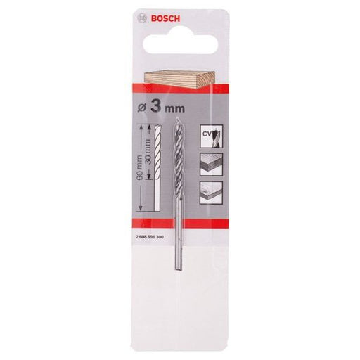 Bosch - Bohrer Holzspiralbohrer Standard, 2608596300 3 x 33 x 61 mm d 3