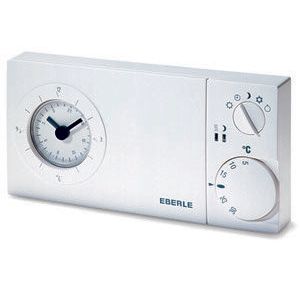 Eberle Controls - Raumthermostat/Uhrenthermostat Uhrenregler easy 3 SW mit Wochenprogramm