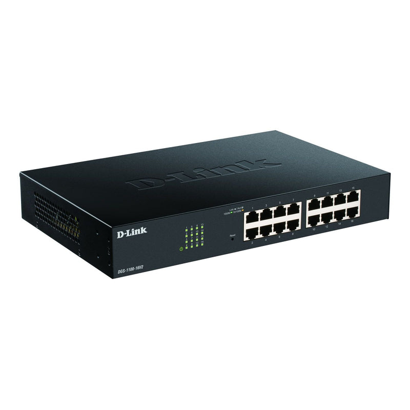 DLink - Netzwerk Switch Gigabit Switch DGS-1100-16V2/E 16-Port Layer2
