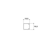 GGK - Leitungsführungskanal LFG-Kanal 20x20 lgr 2857 − 2 Meter
