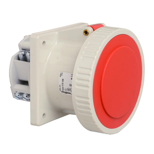 Walther Werke - CEE-Anbausteckdose (IEC 60309) Anbaudose gerade 125A 479406 4P 400V 6h IP67