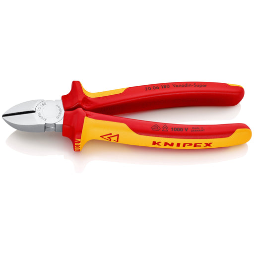 Knipex - Seitenschneider 70 06 180 isoliert, 180mm