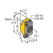 Turck - Lichttaster energetisch Opto Sensor QS18EN6WQ7 Lichttaster
