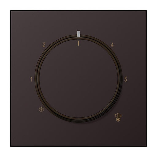 Jung - Abdeckung/Bedienelement für Installationsschalterprogramme Abdeckung AL 1749 D für Raumtemp.Regler